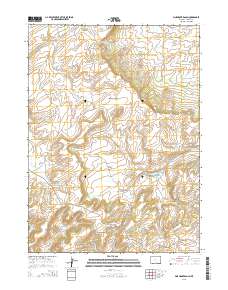 Pine Grove Ranch 2015 topographic map thumbnail