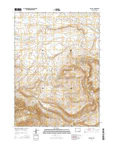 Pine Hill 2015 topographic map thumbnail