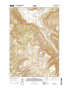 Opal Creek 2015 topographic map thumbnail