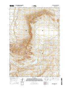 Oregon Basin 2015 topographic map thumbnail