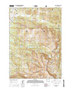 Union Peak 2015 topographic map thumbnail