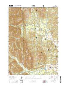 Triple Peak 2015 topographic map thumbnail