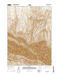 Youngs Pass 2015 topographic map thumbnail
