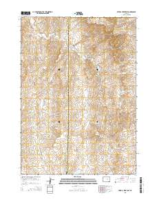Seven L Creek East 2015 topographic map thumbnail