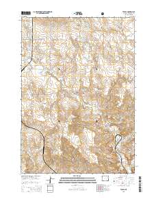 Teckla 2015 topographic map thumbnail