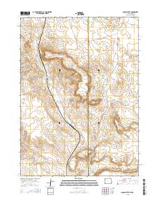 Spoon Butte 2015 topographic map thumbnail
