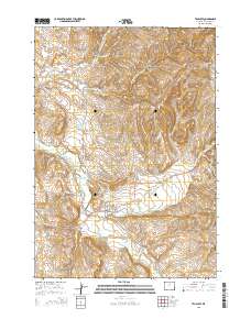 Ten Sleep 2015 topographic map thumbnail