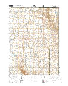 Wagonhound Creek 2015 topographic map thumbnail