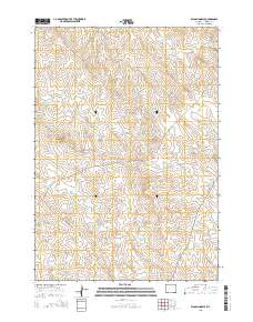 Wags Pinnacle 2015 topographic map thumbnail