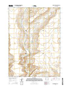 Walker Draw SE 2015 topographic map thumbnail