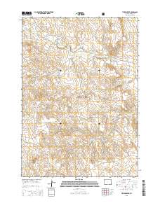 Timber Creek 2015 topographic map thumbnail