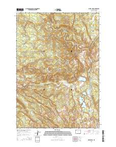 White Lake 2015 topographic map thumbnail
