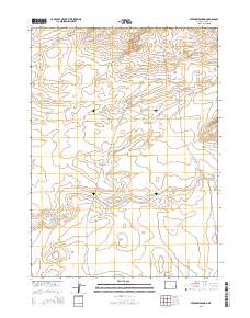 Sevenmile Spring 2015 topographic map thumbnail