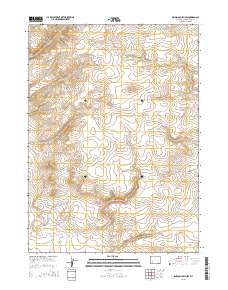Simpson Gulch SW 2015 topographic map thumbnail