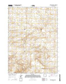 Twelvemile Knoll 2015 topographic map thumbnail