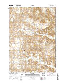 White Tail Butte 2015 topographic map thumbnail