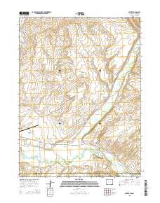 Savery 2015 topographic map thumbnail