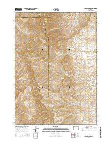 Sawmill Canyon 2015 topographic map thumbnail