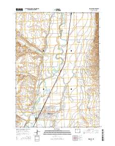 Worland 2015 topographic map thumbnail