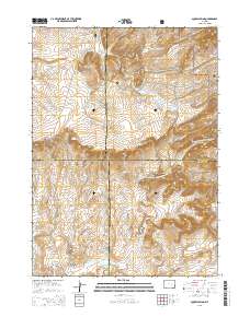 Dugway Rim 2015 topographic map thumbnail