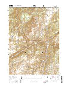 South Mountain 2015 topographic map thumbnail