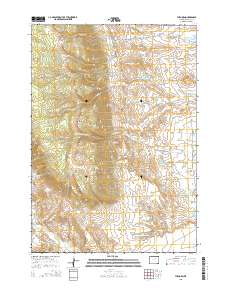The Horn 2015 topographic map thumbnail