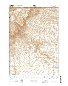 Thomas Reservoir 2015 topographic map thumbnail
