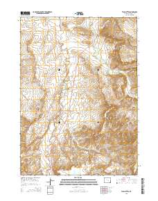 Twin Buttes 2015 topographic map thumbnail