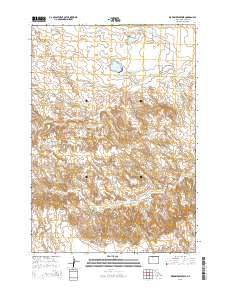 Wardel Reservoir 2015 topographic map thumbnail