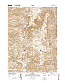 Warfield Creek 2015 topographic map thumbnail