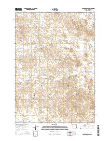 Scaper Reservoir 2015 topographic map thumbnail