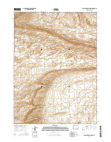Wild Horse Mountain 2015 topographic map thumbnail