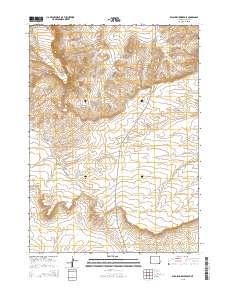 Wild Irish Reservoir 2015 topographic map thumbnail