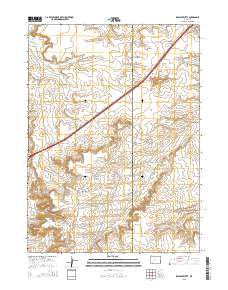 Wildcat Butte 2015 topographic map thumbnail