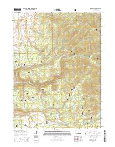 Singer Peak 2015 topographic map thumbnail