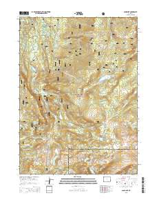 Sand Lake 2015 topographic map thumbnail