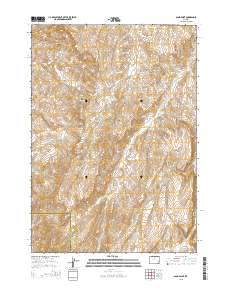 Sand Point 2015 topographic map thumbnail