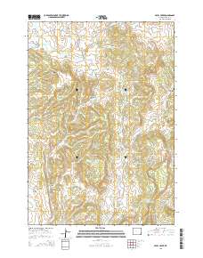 Skull Creek 2015 topographic map thumbnail