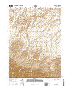 Spanish Mine 2015 topographic map thumbnail