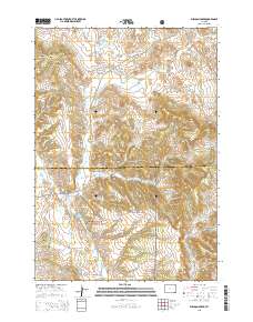 Sheldon Creek 2015 topographic map thumbnail