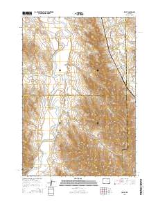 Lariat 2015 topographic map thumbnail