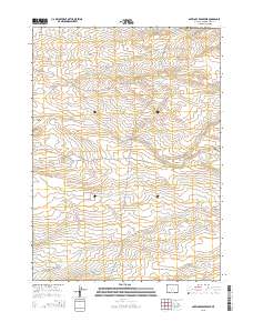 Antelope Reservoir 2015 topographic map thumbnail