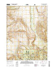 Elk Mountain SW 2015 topographic map thumbnail