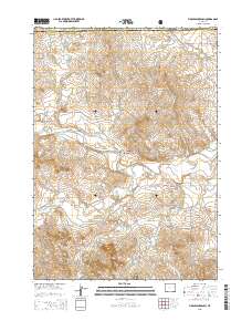 Fiddleback Ranch 2015 topographic map thumbnail