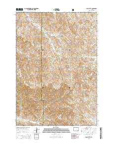 Flag Butte 2015 topographic map thumbnail