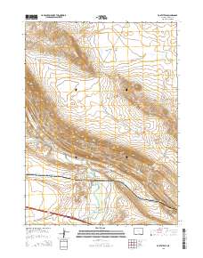 Fort Steele 2015 topographic map thumbnail