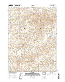 Lightning Creek 2015 topographic map thumbnail