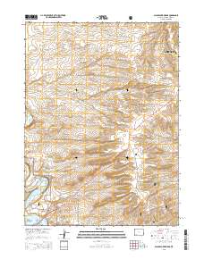 Blacks Fork Bridge 2015 topographic map thumbnail