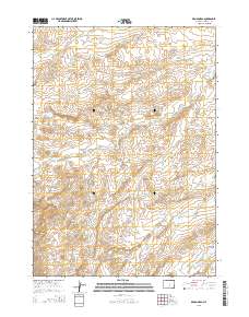Broad Mesa 2015 topographic map thumbnail