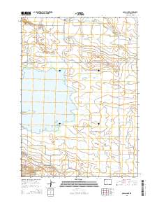 Ocean Lake 2015 topographic map thumbnail